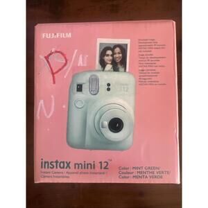 Fujifilm INSTAX MINI 12 Instant Camera - Mint Green
